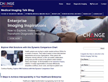 Tablet Screenshot of medicalimagingtalk.com